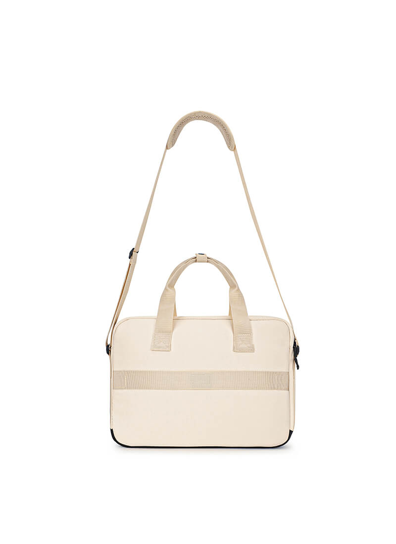 Float Laptop Messenger Bag Cream