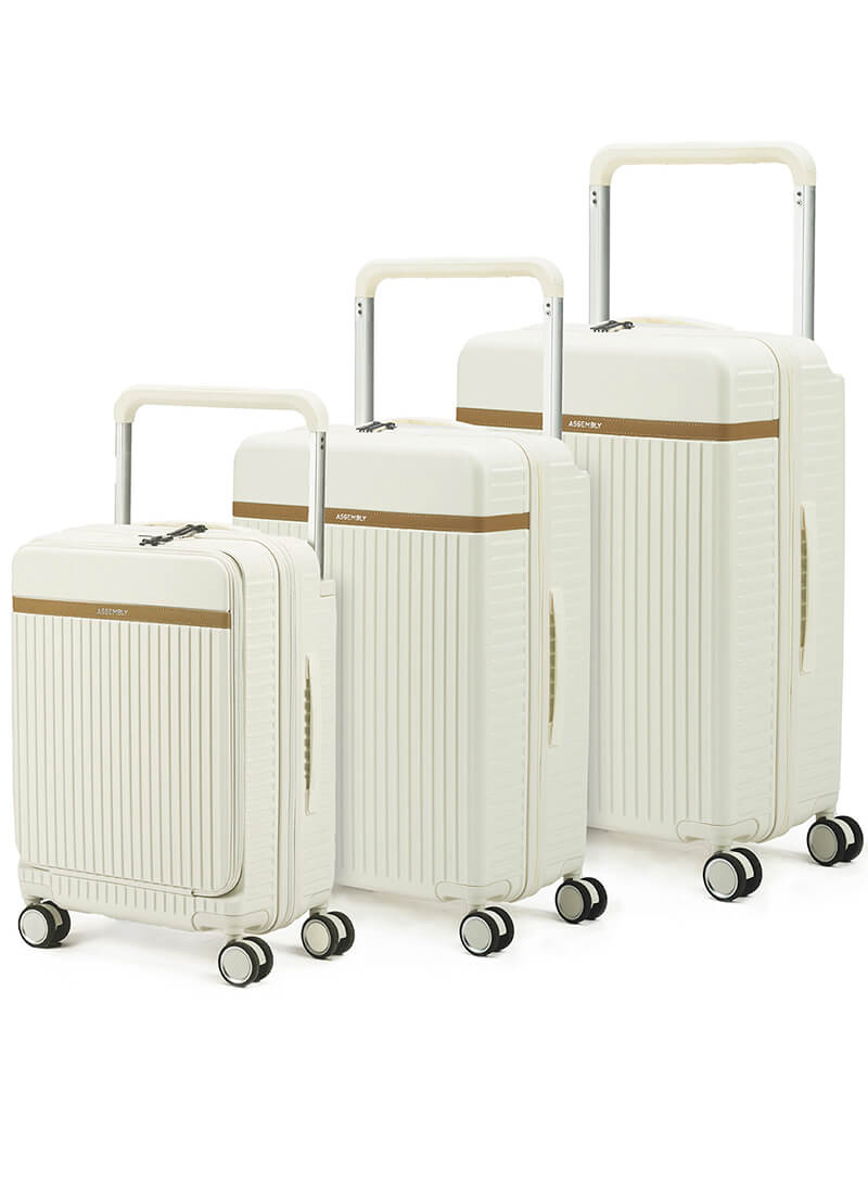 Rover Pro Combo | Moon-White | Set of 3 Luggage