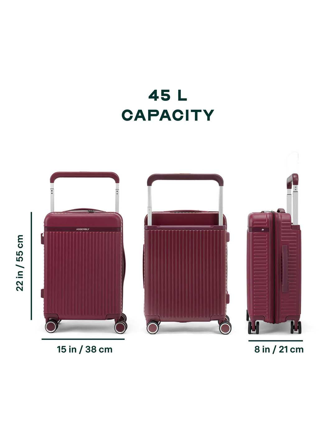 Rover | Wine | Cabin Hard Luggage