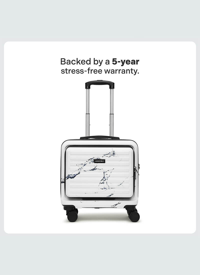 StarkPro Overnighter | Marble | Overnighter Hard Luggage