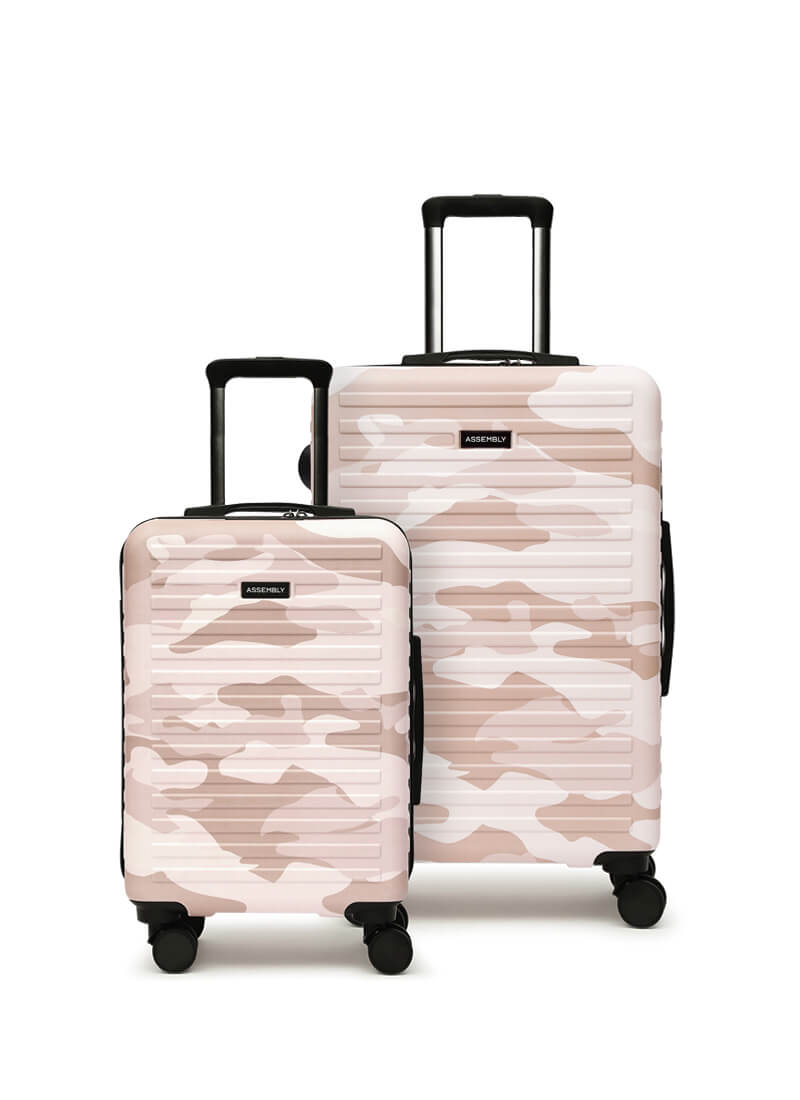 Stark Combo | Camo Peach | Cabin+Medium Luggage