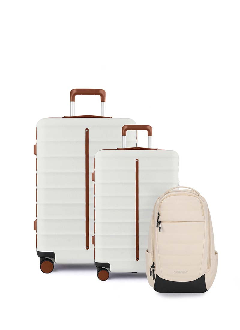 Odyssey Set of 2 & Float Backpack Combo | Sand White | Cabin+Medium Ha