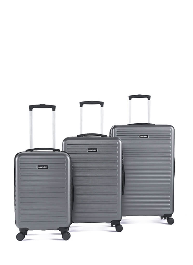 Stark Combo | Grey | Set of 3 Luggage