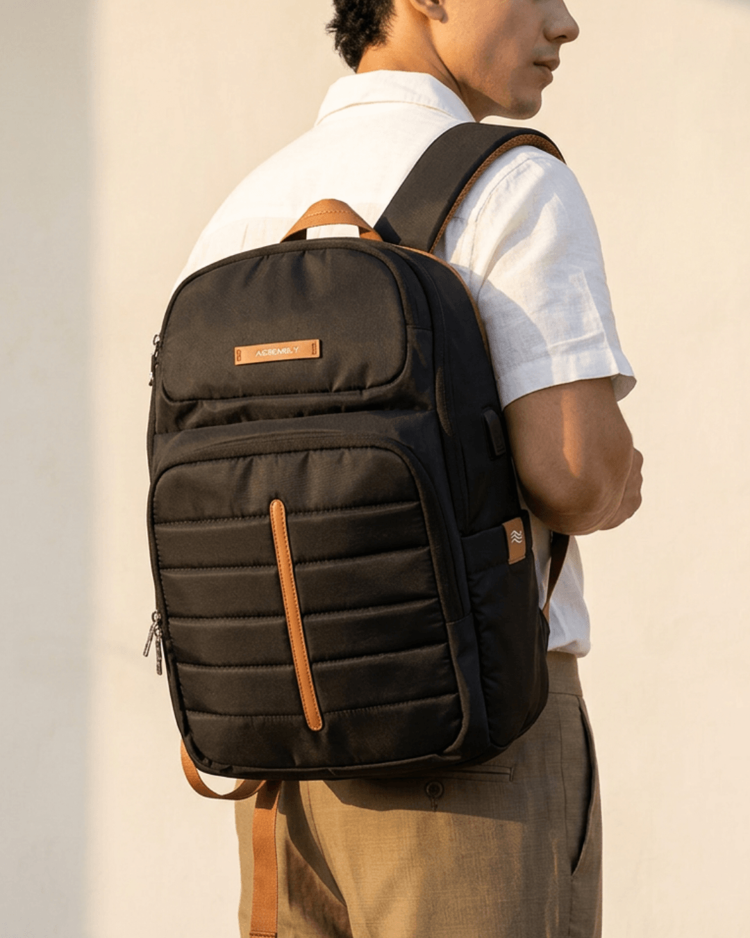 Odyssey Backpack | Black | Everyday Laptop Backpack