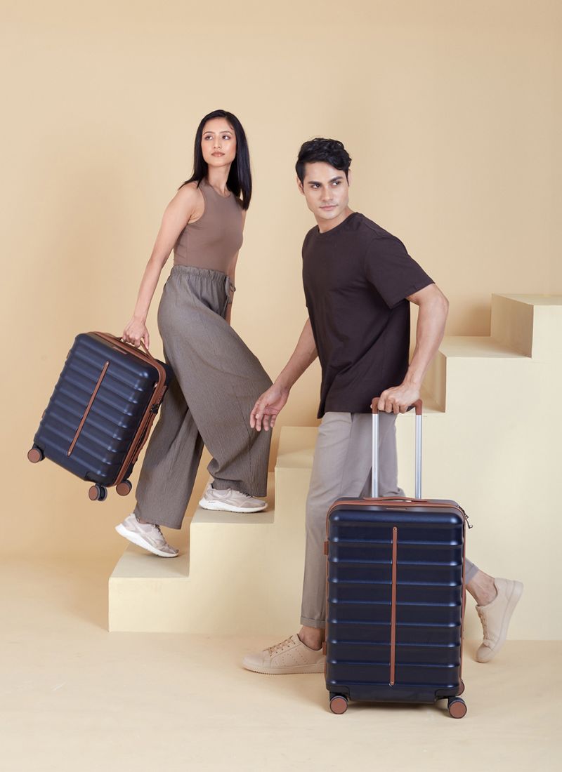 Odyssey Combo | Ocean | Cabin+Medium Hard Luggage