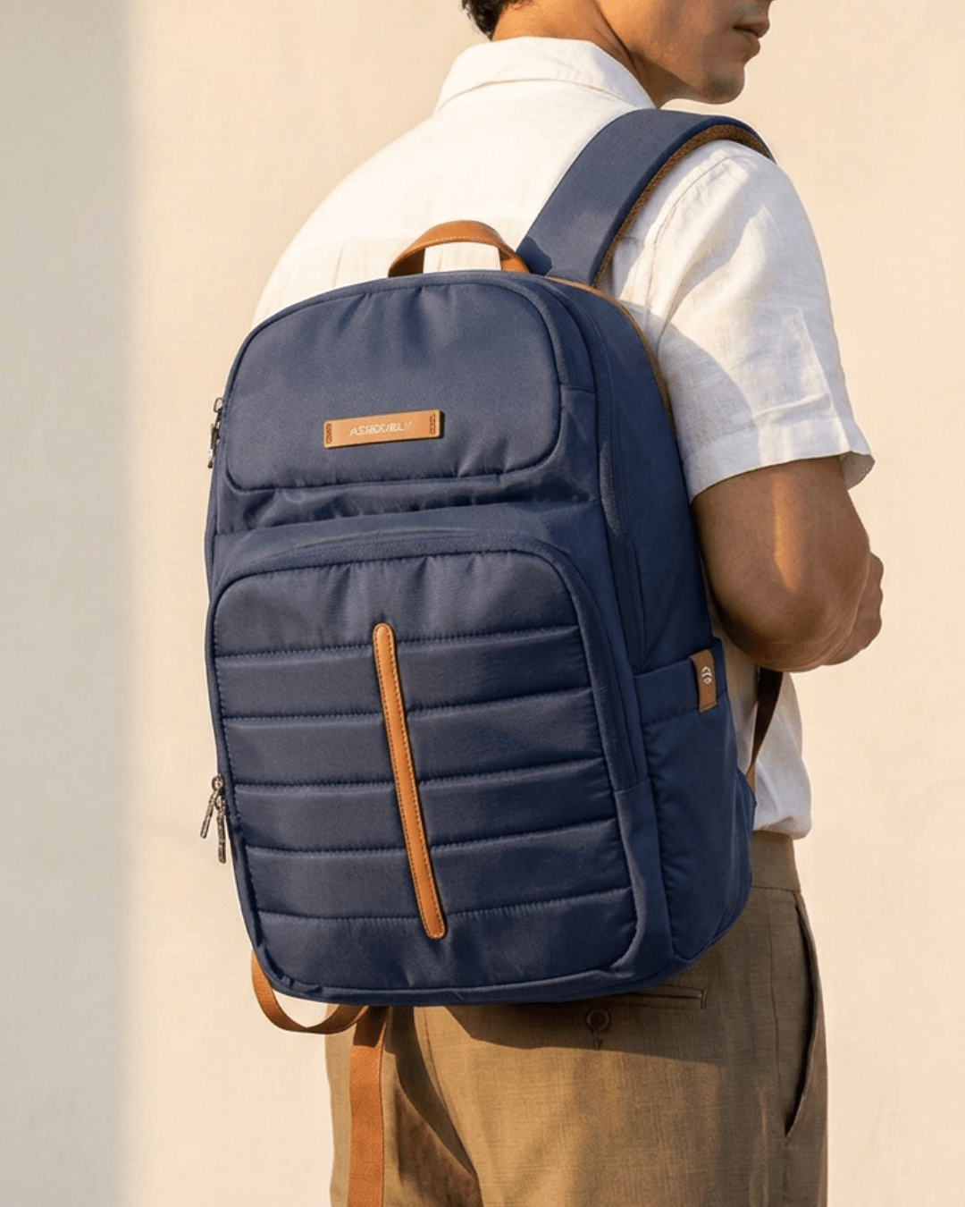 Odyssey Backpack | Navy Blue | Everyday Laptop Backpack