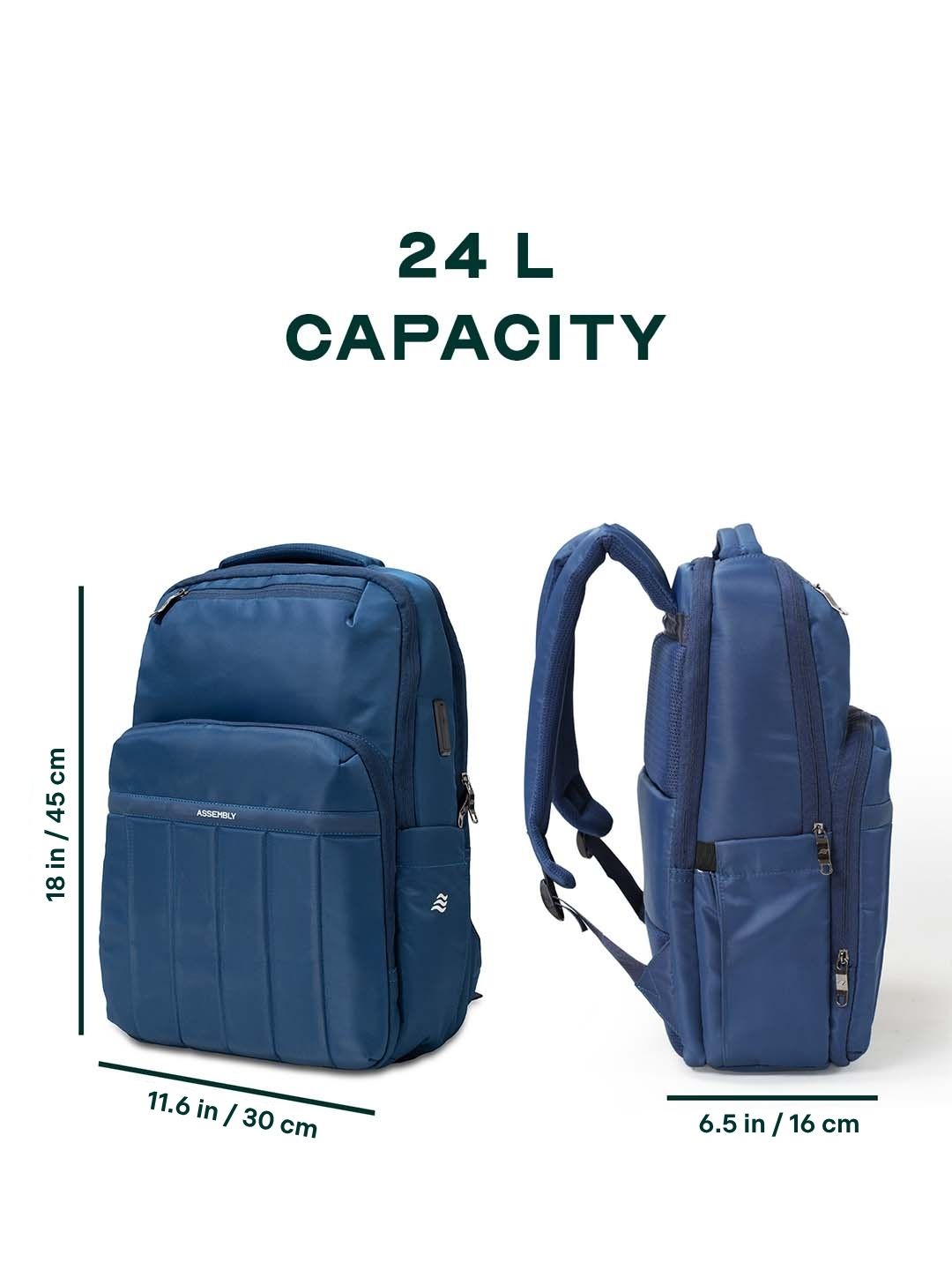 Buy Rover Backpack | Blue | Everyday Laptop Backpack – Backpacks Online in India | Assembly