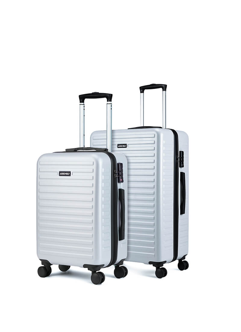 Stark Combo | Silver | Cabin+Medium Hard Luggage