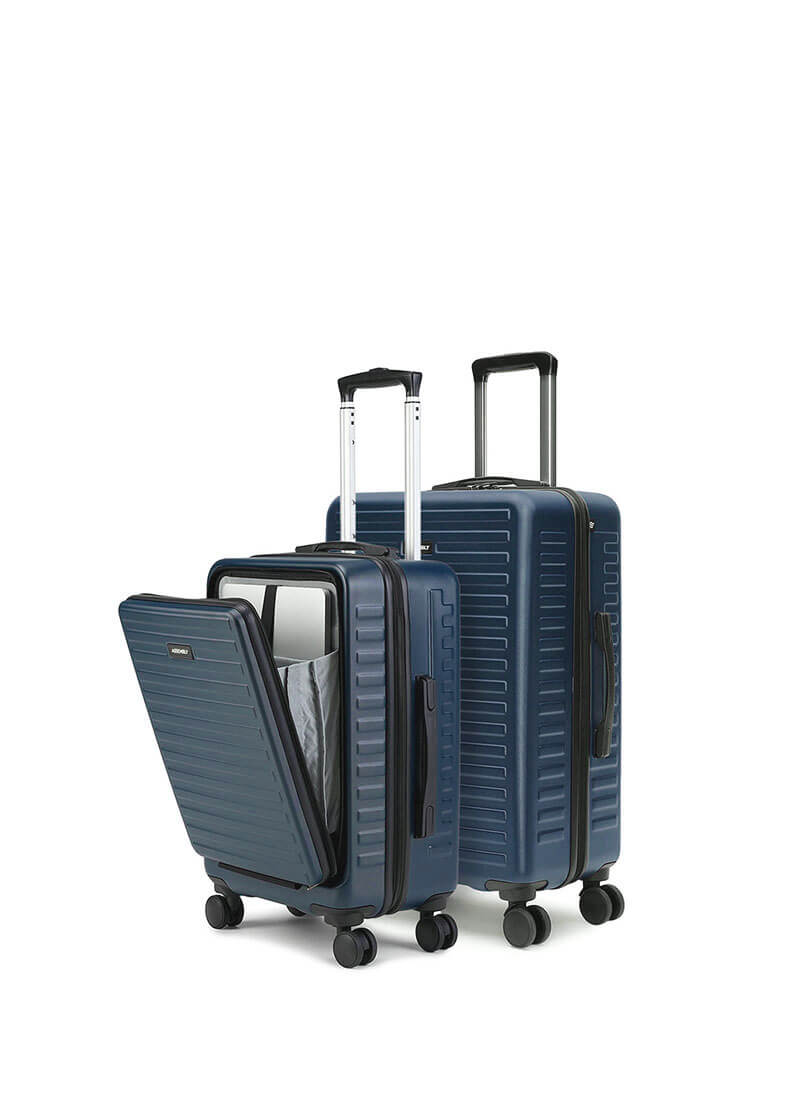 StarkPro Combo | Blue | CabinPro+Medium Hard Luggage