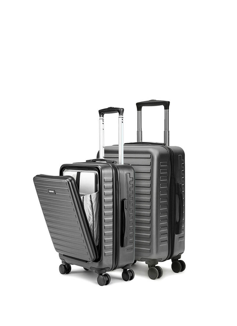 StarkPro Combo | Grey | CabinPro+Medium Hard Luggage