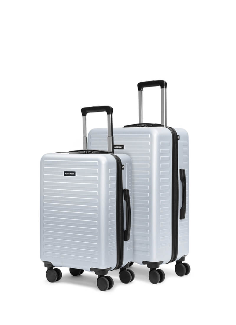 Stark Combo | Silver | Cabin+Medium Hard Luggage