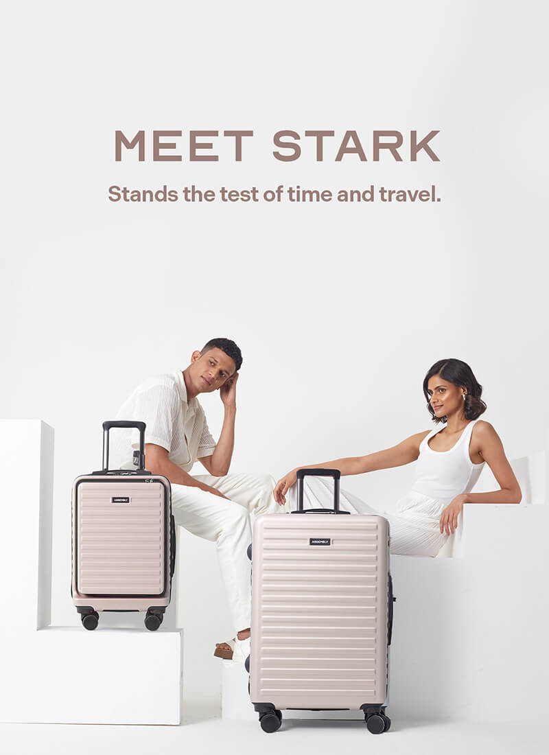 StarkPro Combo | Ivory | CabinPro+Large Hard Luggage