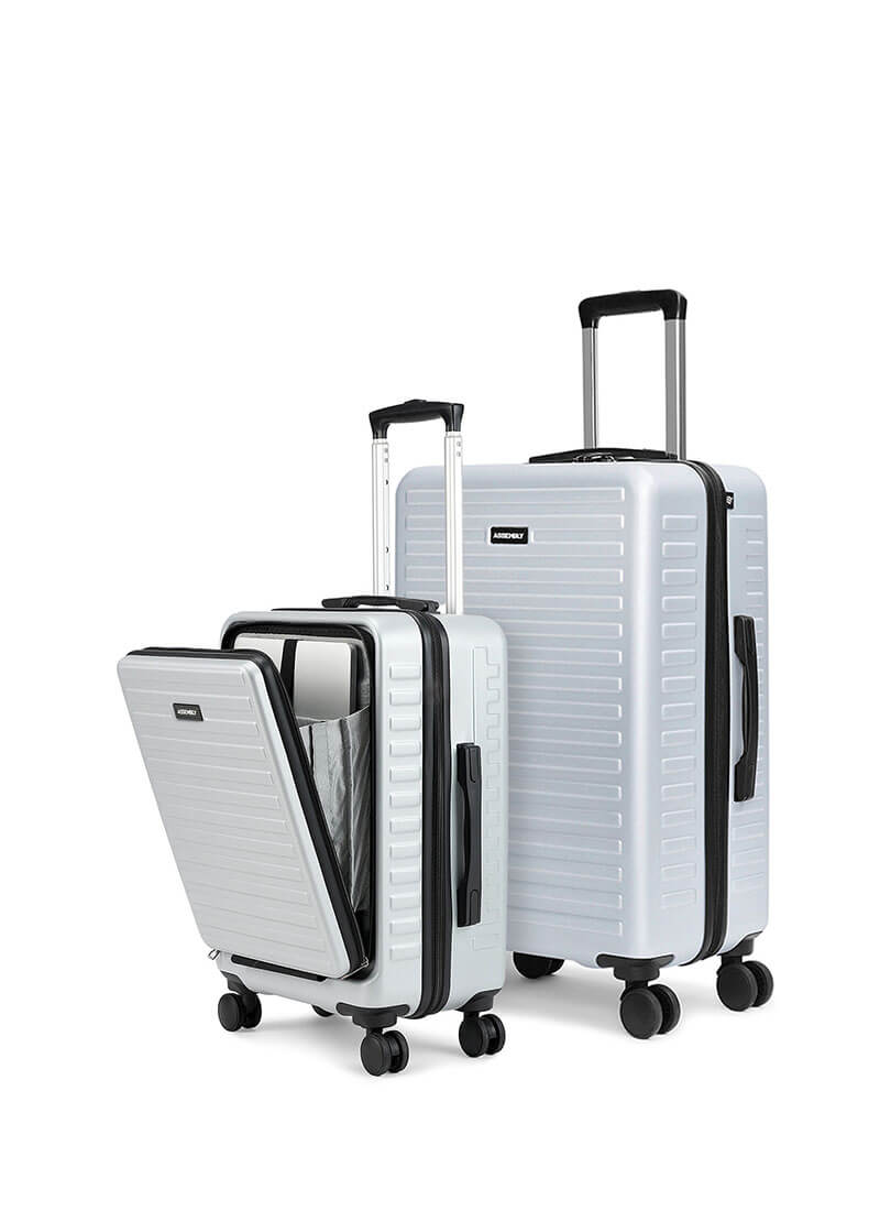 StarkPro Combo | Silver | CabinPro+Large Hard Luggage