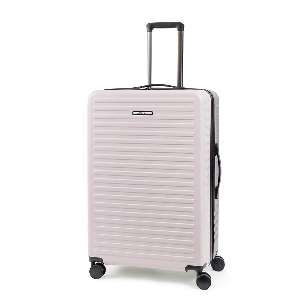 Two Tone | Ivory-Grey | Large Hard Luggage