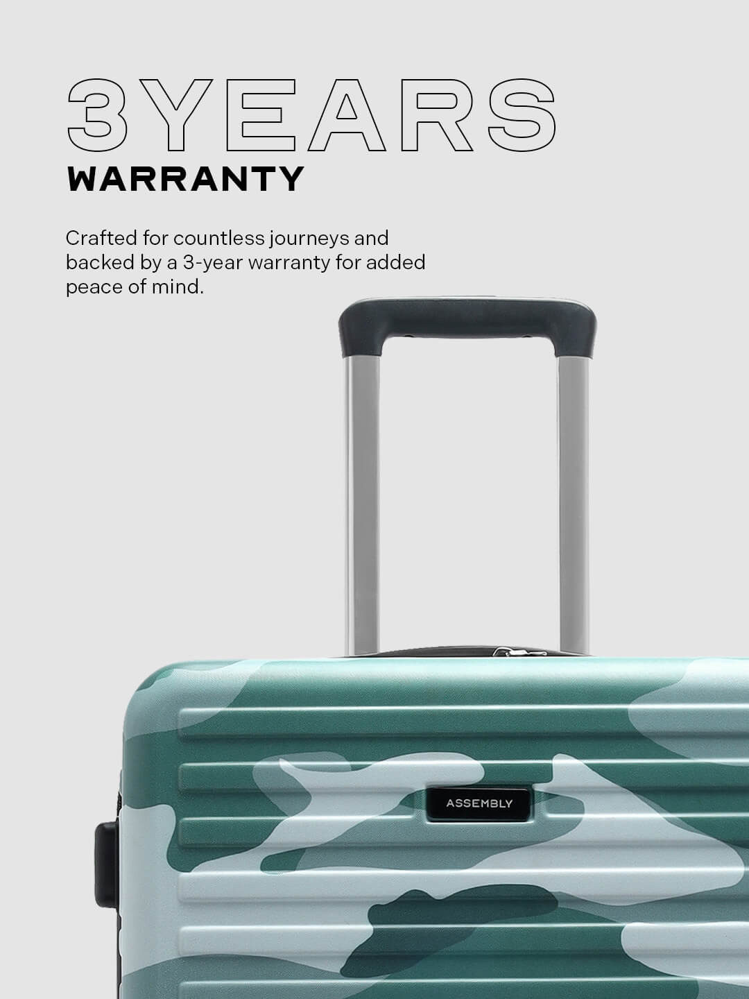 Stark | Camo Green | Cabin Hard Luggage