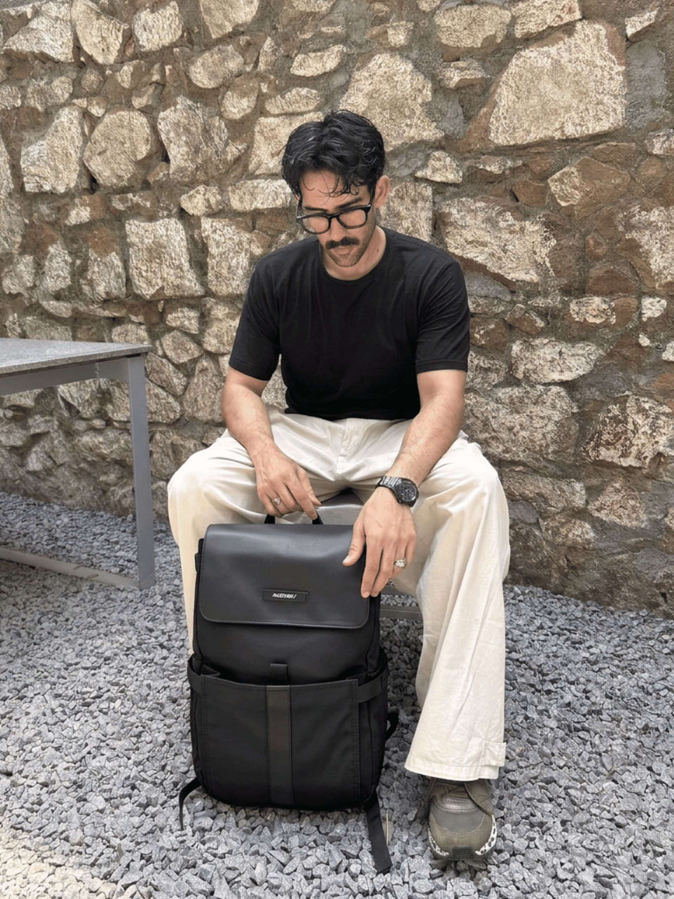 Kairo Laptop Backpack Black
