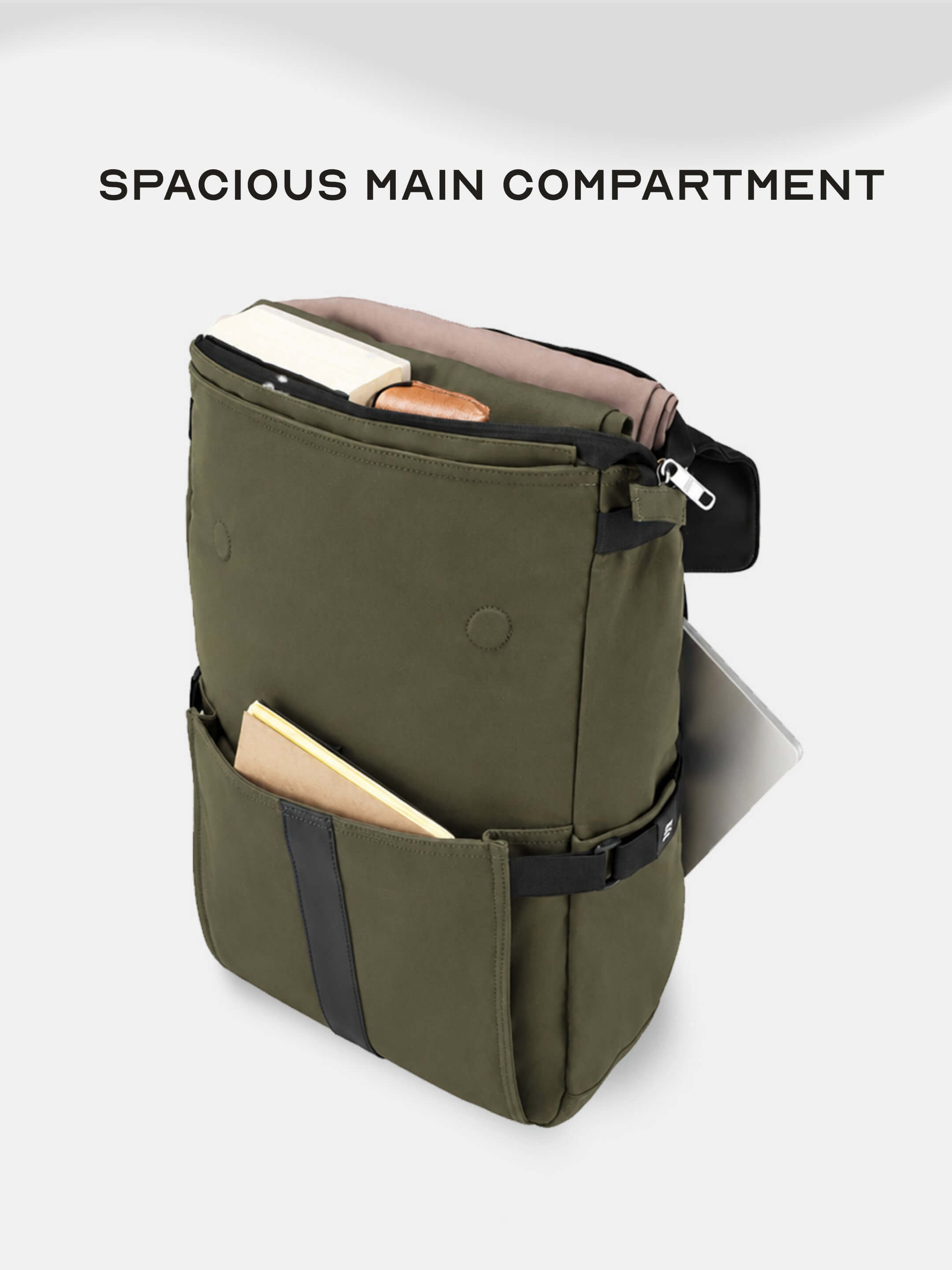 Kairo Laptop Backpack Olive Green