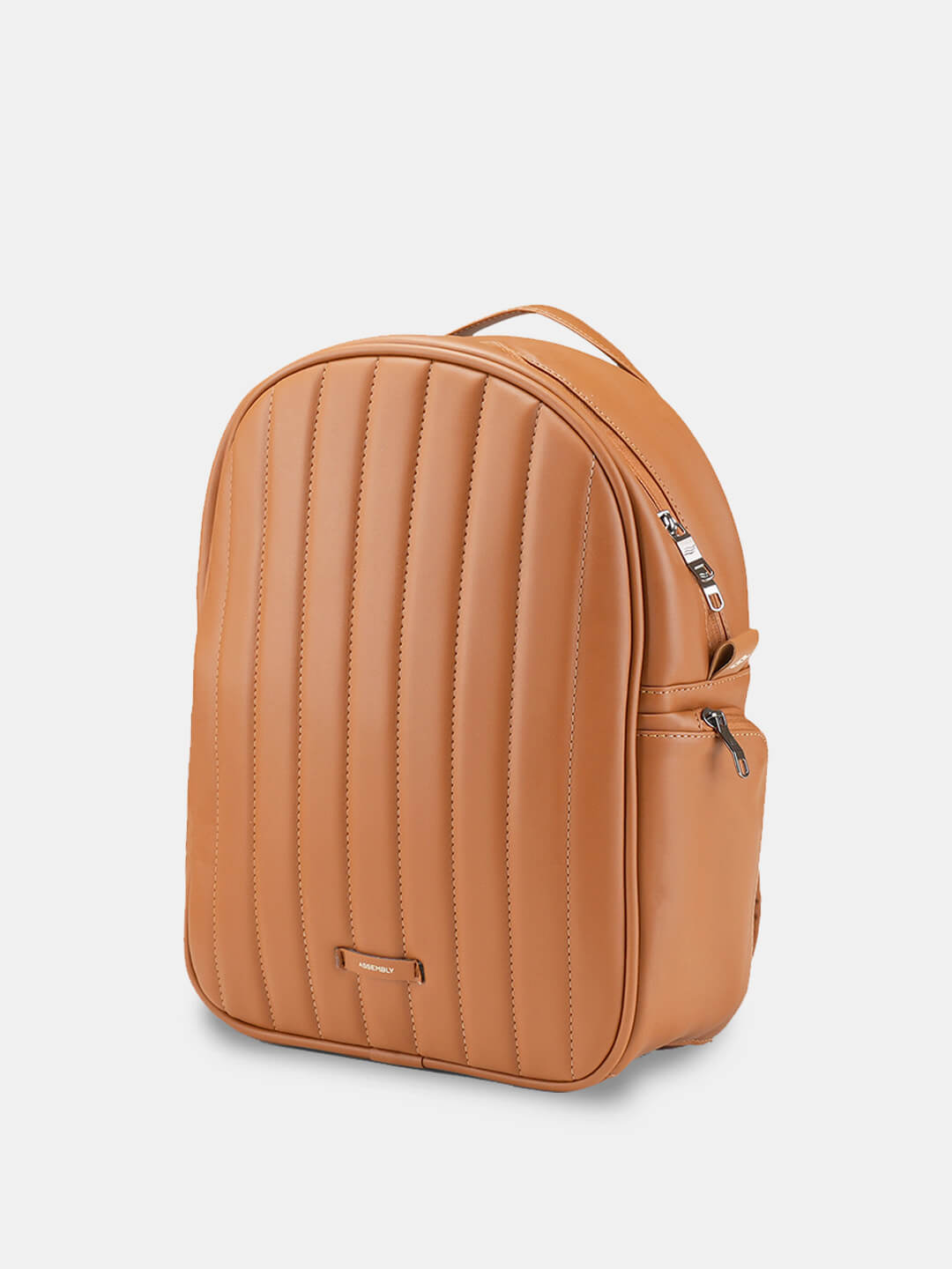 Conchita Quilted Backpack for Women & Girls Brown