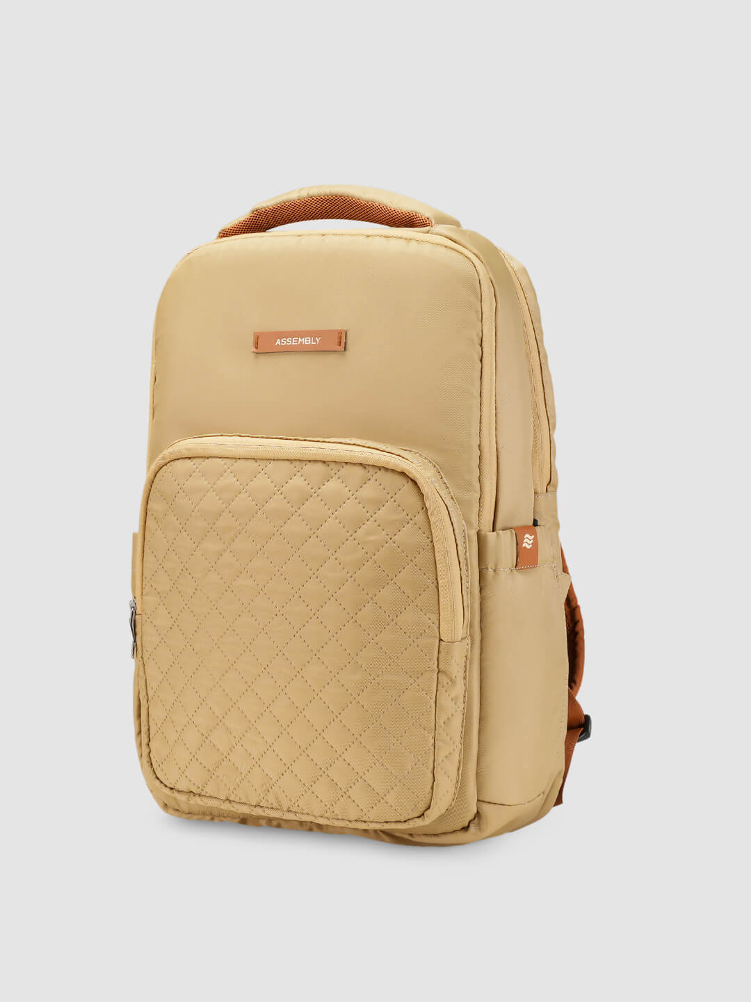 Pixel Laptop Backpack | Beige | Everyday Travel Bag for Work & College