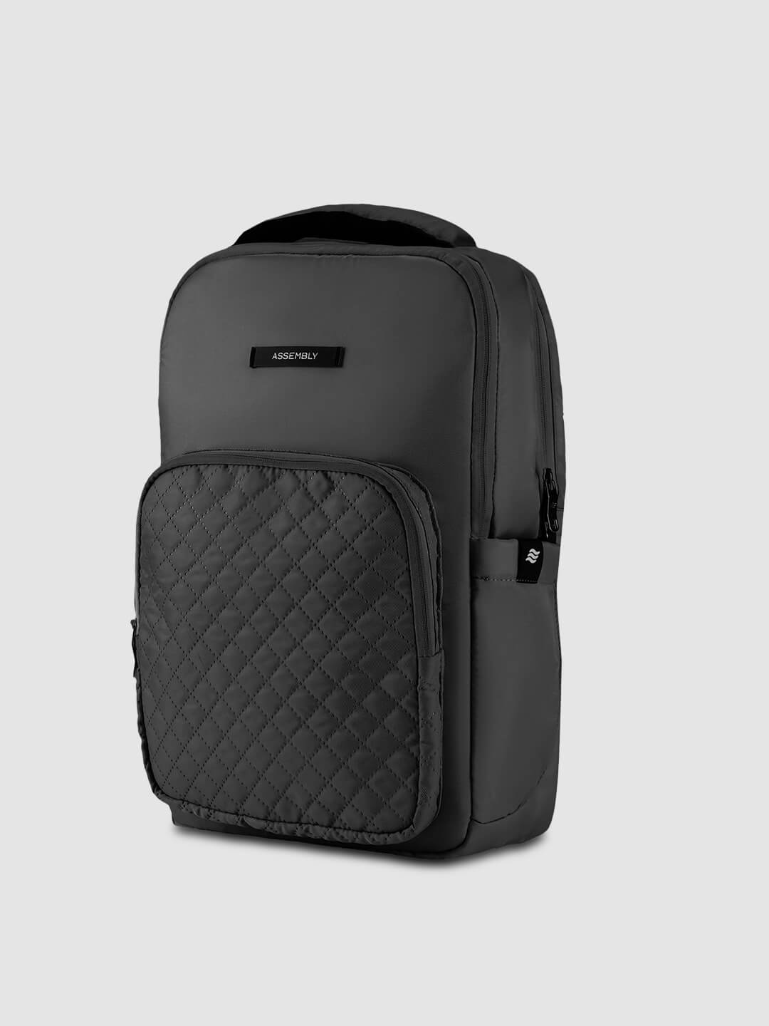 Pixel Laptop Backpack | Black | Everyday Travel Bag for Work & College