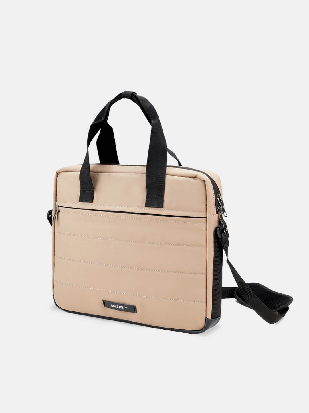 Float Laptop Messenger Bag Beige