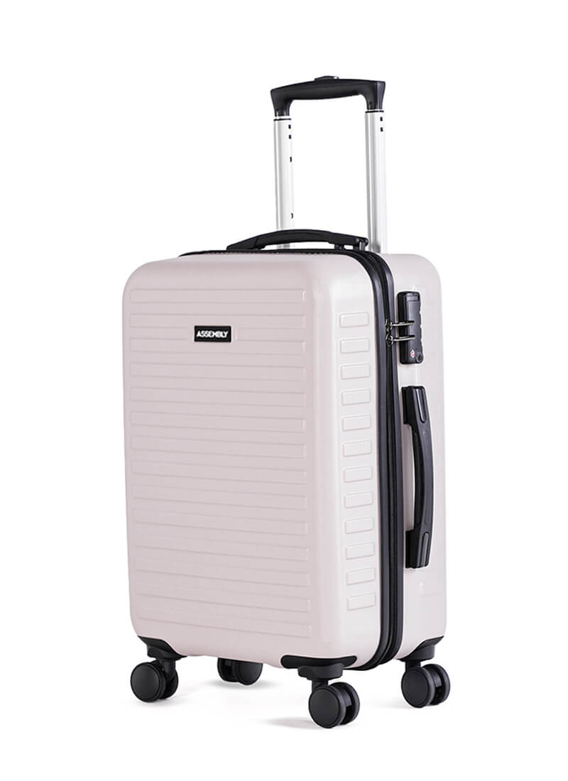 Stark+Edge Combo | Ivory | Cabin Hard Luggage with Backpack
