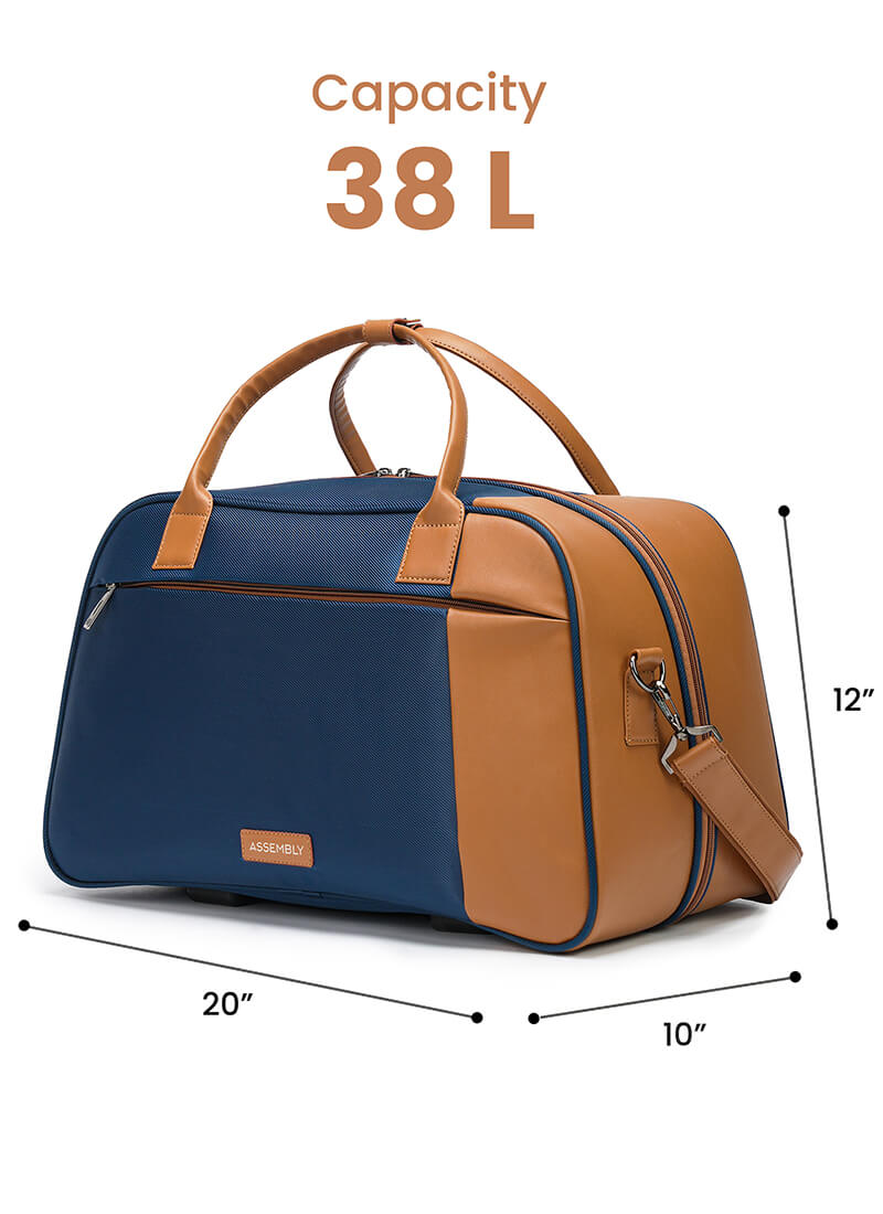 Verve | Blue |  Premium Duffle Bag