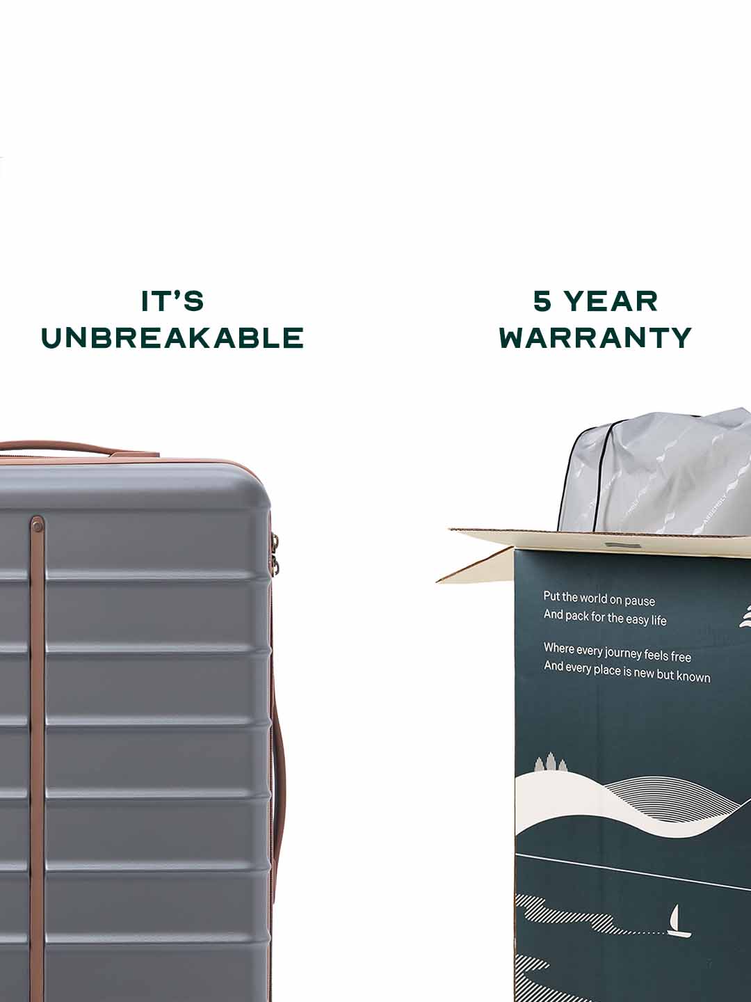 Odyssey | Grey | Large Hard Luggage