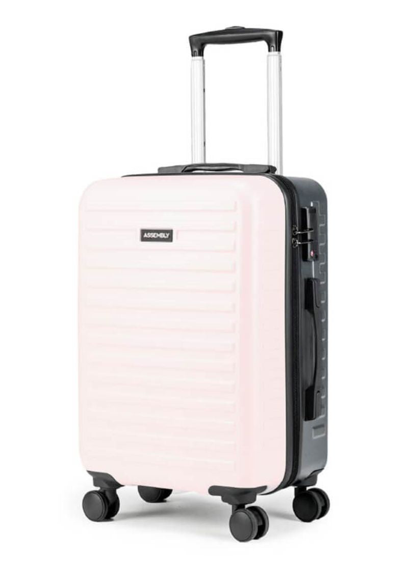 Two Tone | Ivory-Grey | Cabin Hard Luggage