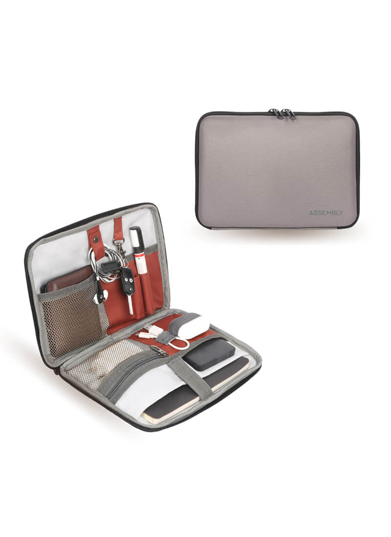 Edge+Tech Kit Combo | White | Hardshell Backpack with Tech-Kit