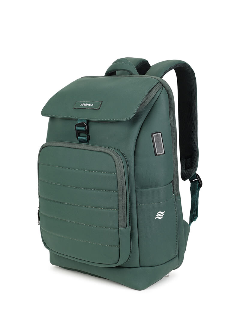 Stark Backpack | Green |  Everyday Laptop Backpack