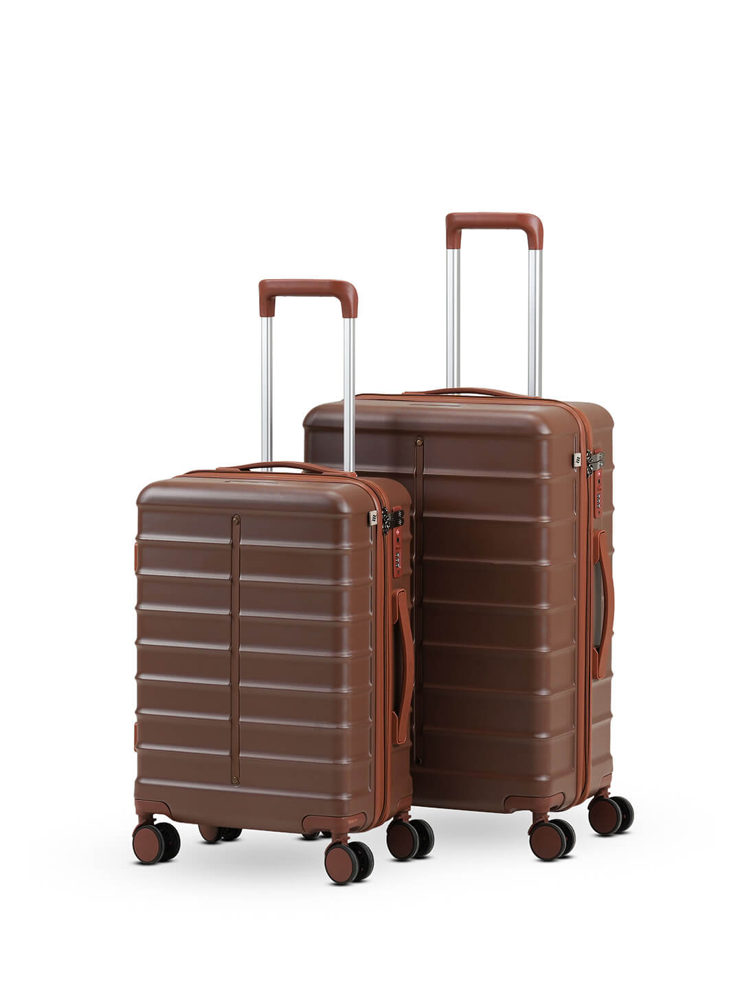 Odyssey Combo | Brown | Cabin+Medium Hard Luggage