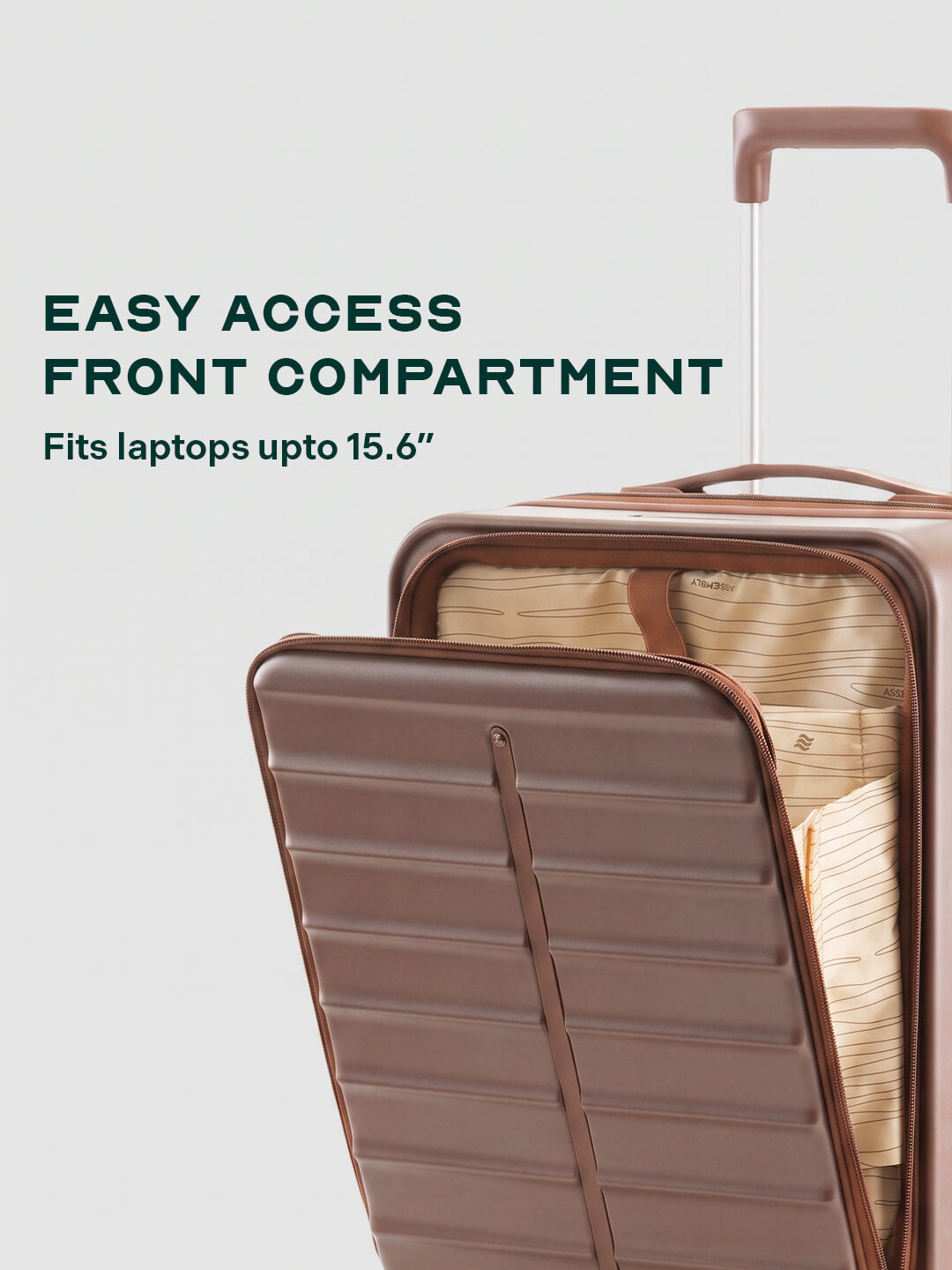OdysseyPro | Brown | Cabin Hard Luggage