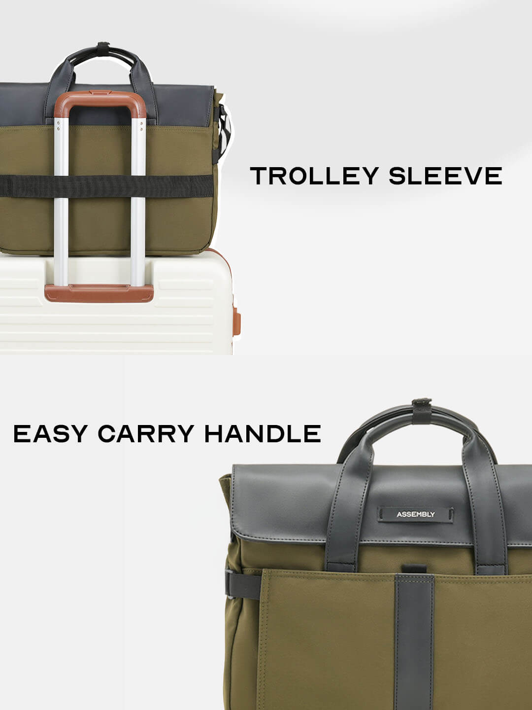 Kairo Laptop Messenger Bag Green