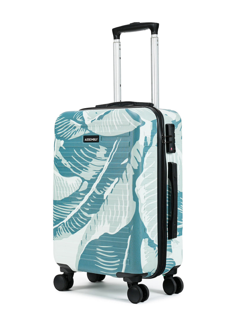 Stark | Tropical Print | Cabin Hard Luggage