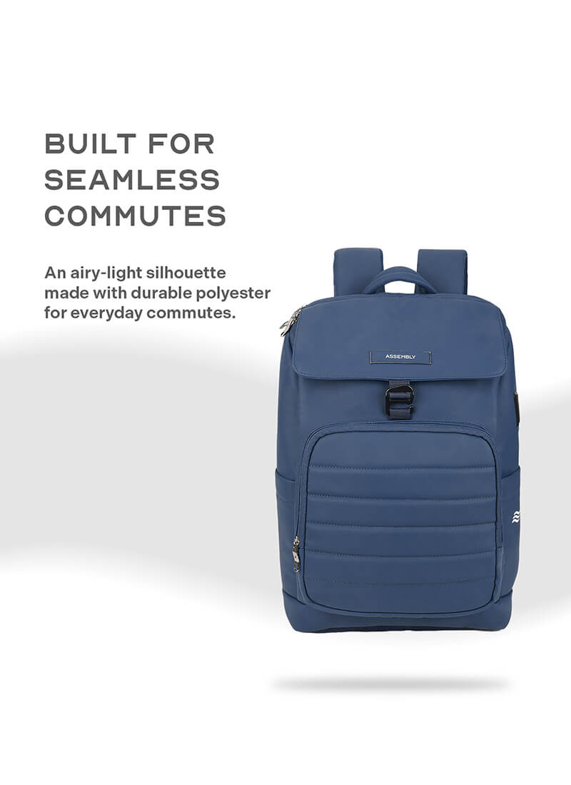 Stark Backpack | Blue |  Everyday Laptop Backpack