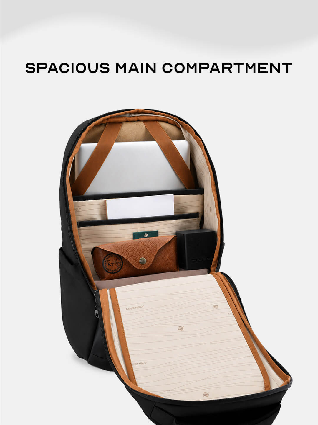 Float Premium Laptop Backpack Black
