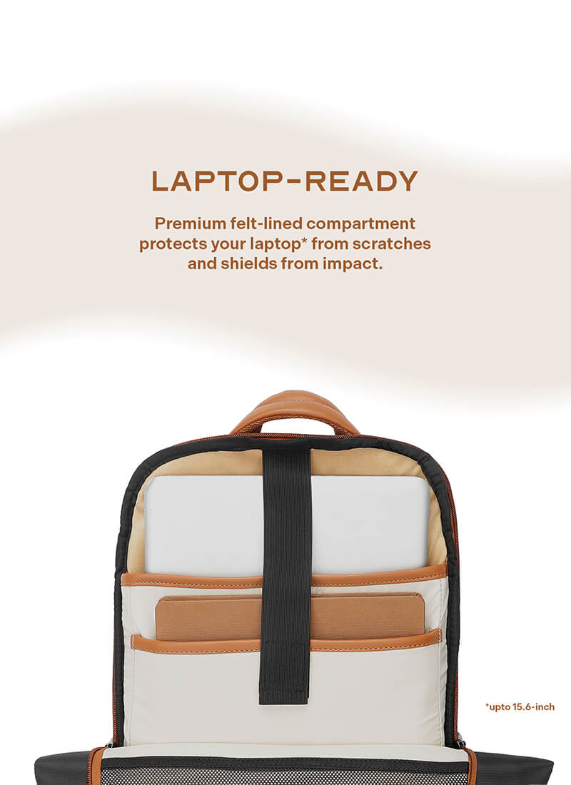 Odyssey Backpack | Black |  Everyday Laptop Backpack