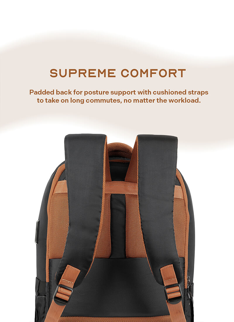 Odyssey Backpack | Black |  Everyday Laptop Backpack