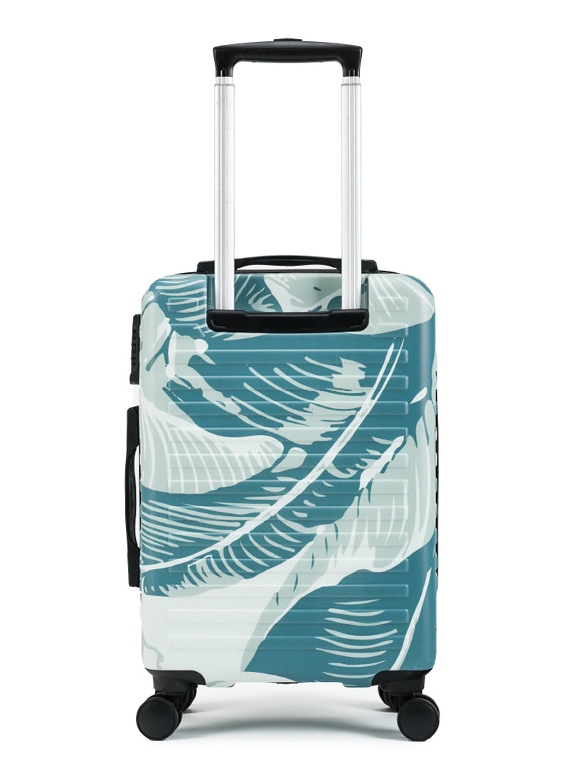 Stark | Tropical Print | Cabin Hard Luggage