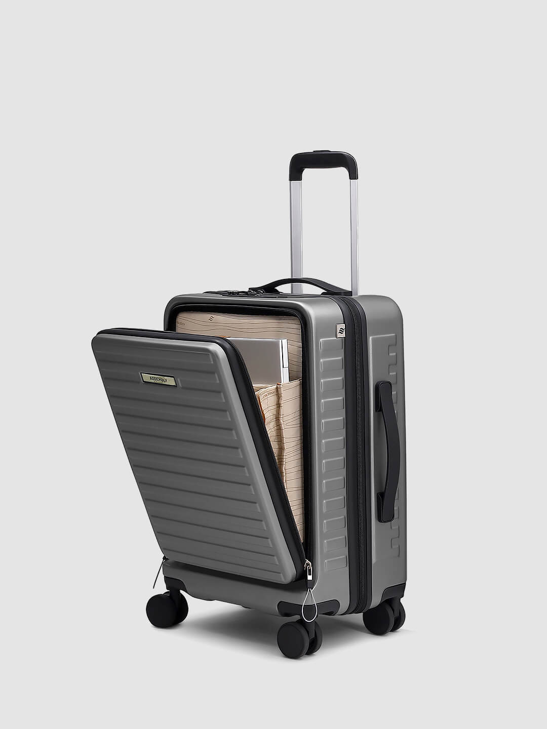 StarkPro | Grey | Cabin Hard Luggage