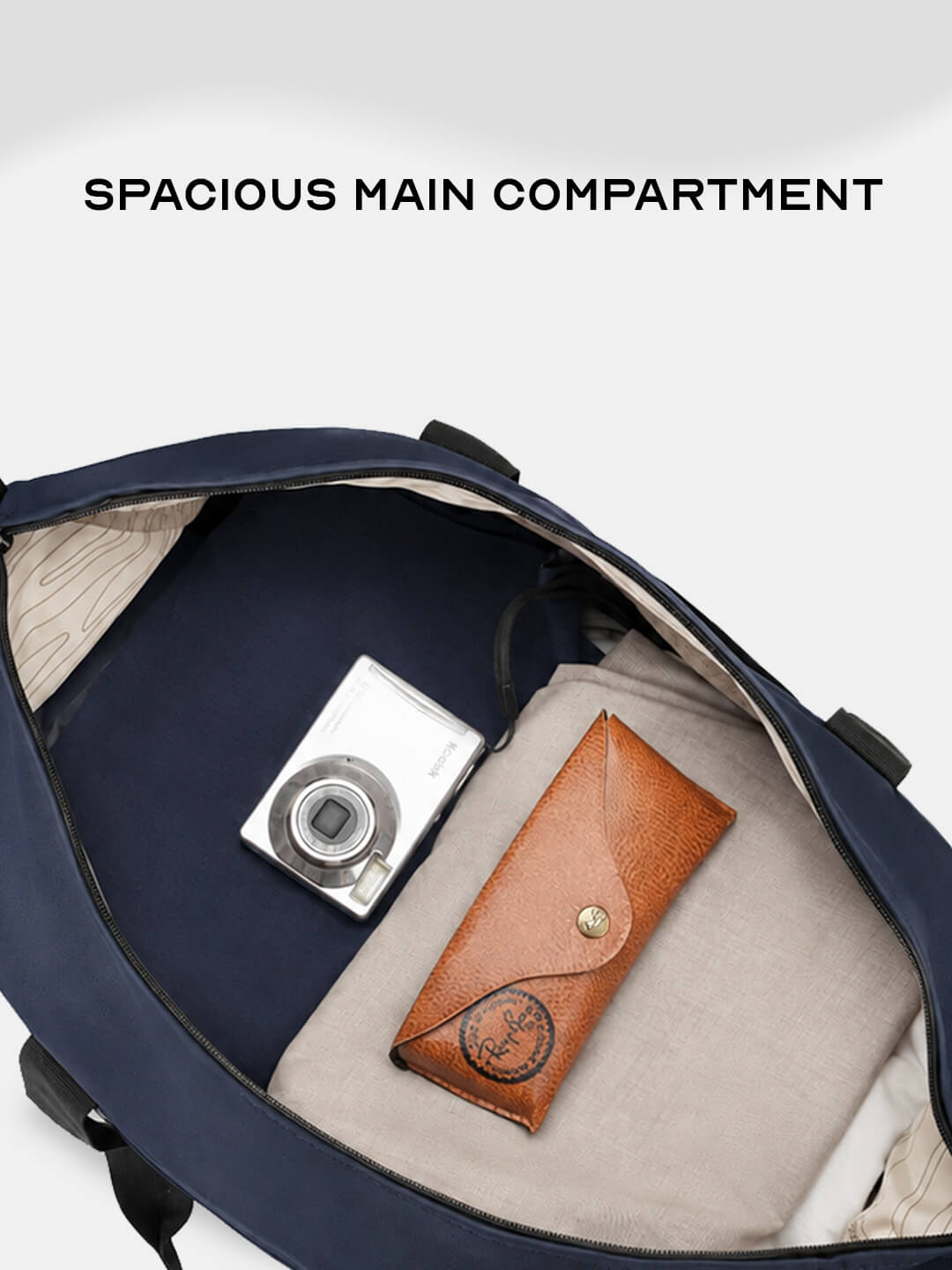 Float Premium Duffle Bag Navy Blue