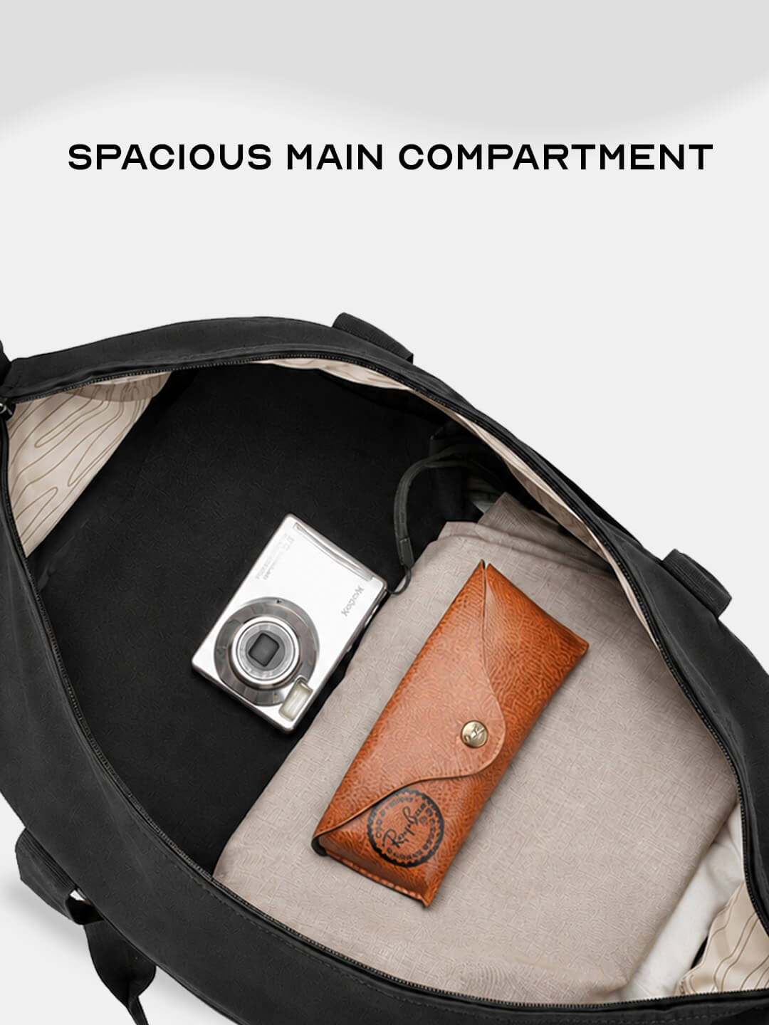 Float Premium Duffle Bag Black