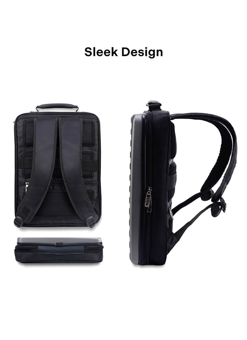Edge | Grey | Hardshell Laptop Backpack