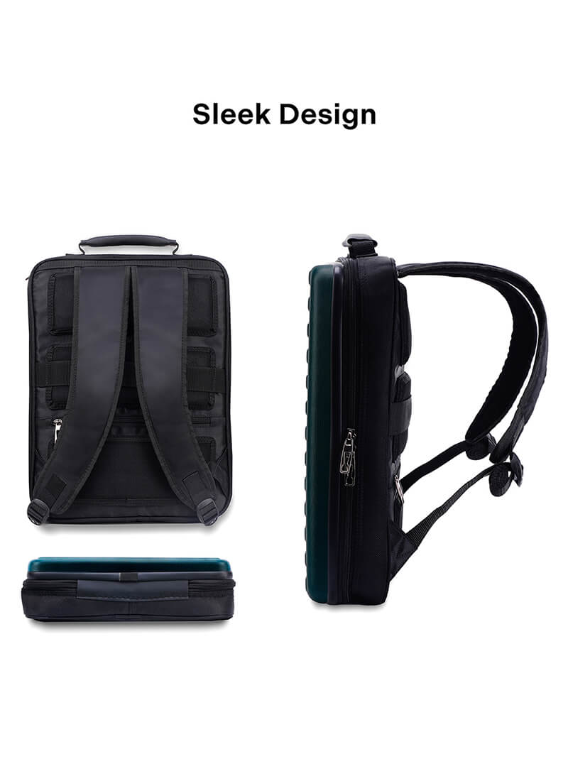 Edge | Green | Hardshell Laptop Backpack
