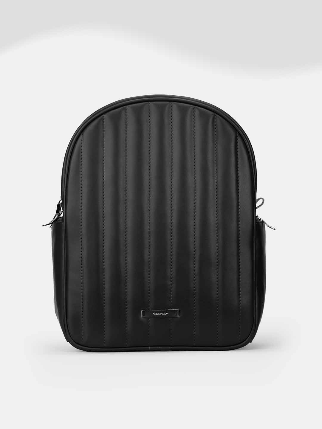 Buy Conchita Quilted Backpack Black – Backpacks Online in India | Assembly