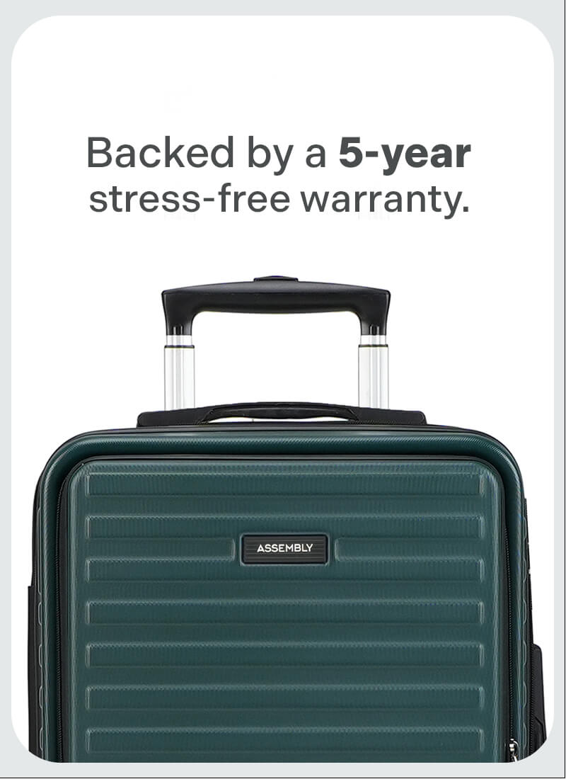 StarkPro | Green | Cabin Hard Luggage