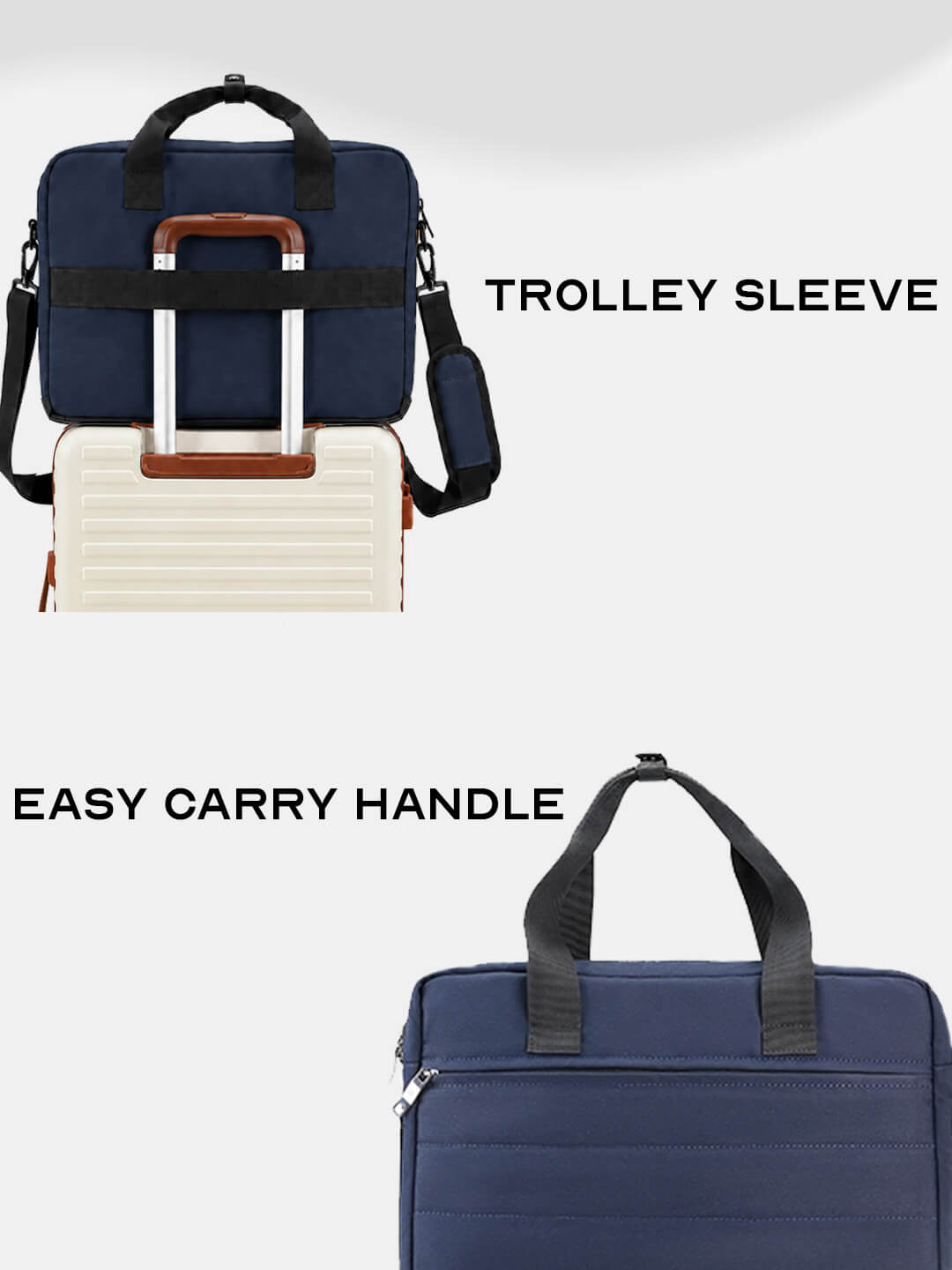 Float Laptop Messenger Bag Cobalt Blue
