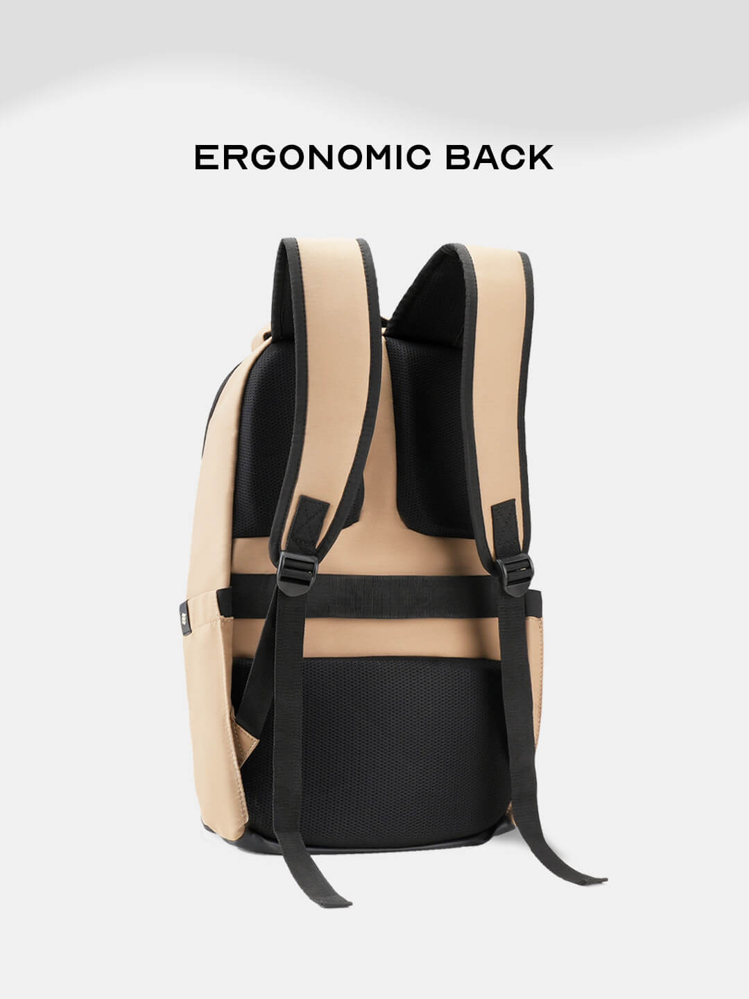 Float Premium Laptop Backpack Beige
