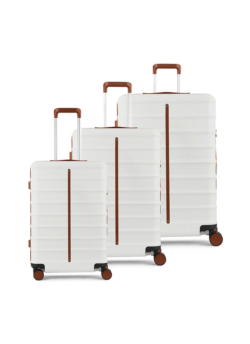 Odyssey Combo | Sand | Set of 3 Hard Luggage